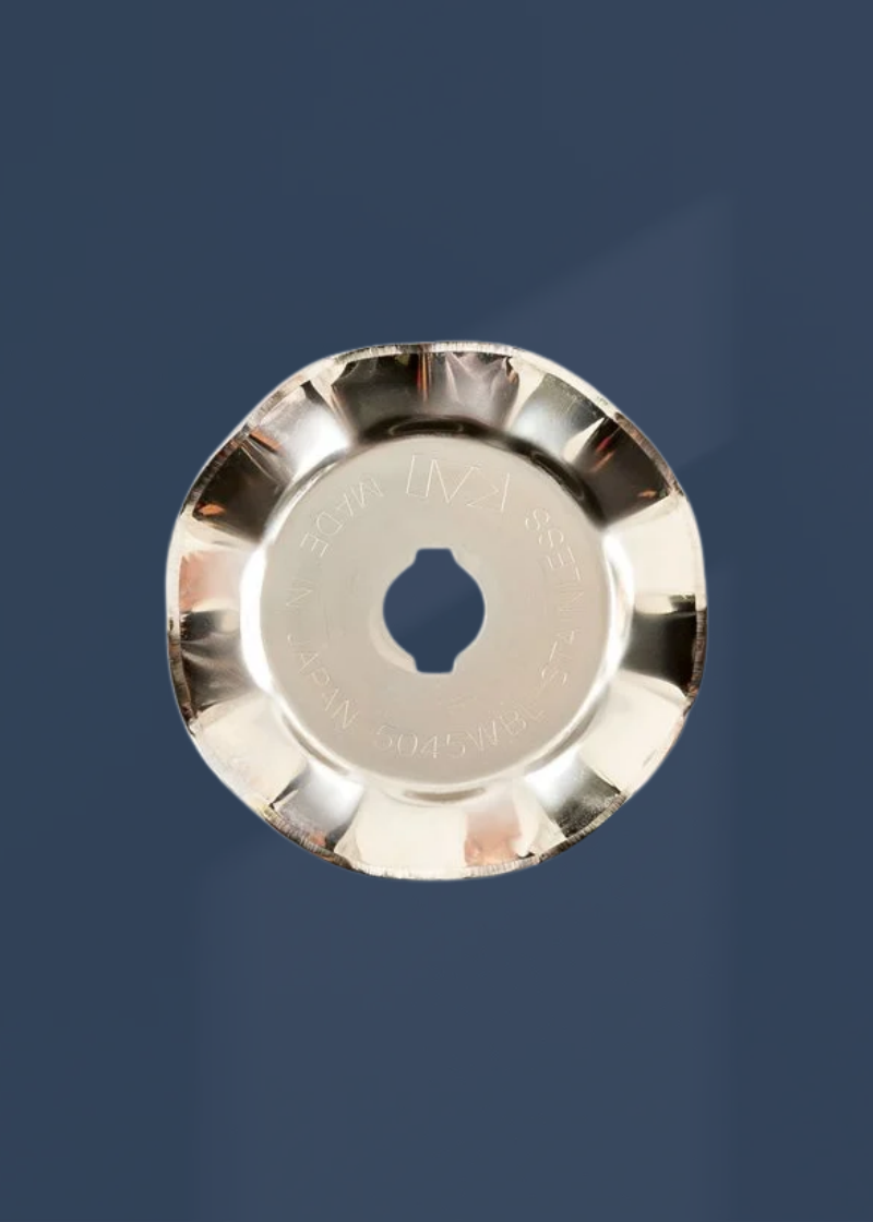 Kai Wavy Replacement Rotary Cutter Blades - 45mm - 1/Pack