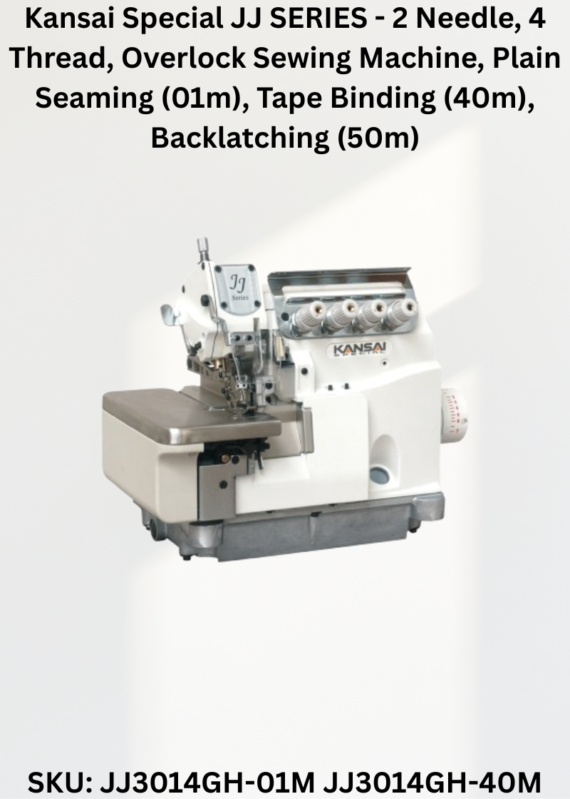 Kansai Special JJ SERIES -  2 Needle, 4 Thread, Overlock Sewing Machine