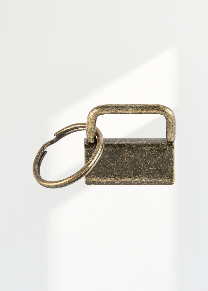 Key Fob W/ Split Ring Bag Hardware