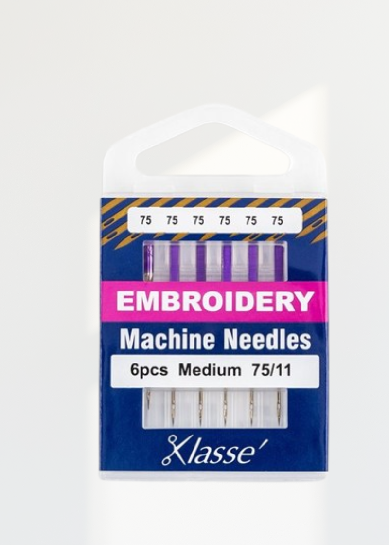 Klasse Embroidery Home Machine Needles - 6/Pack