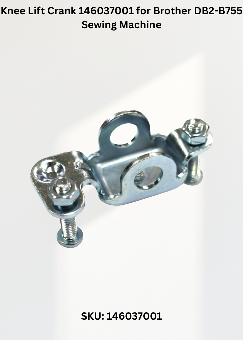 Knee Lift Crank 146037001 for Brother DB2-B755 Sewing Machine