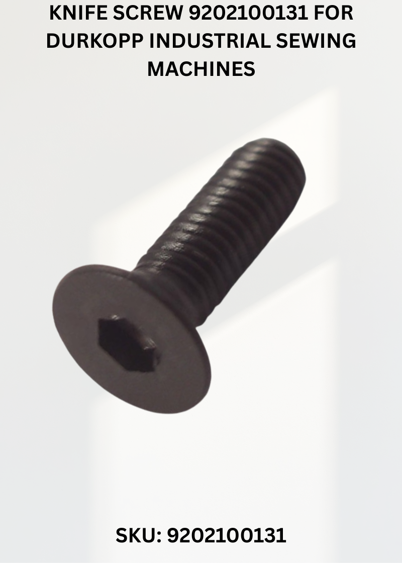Knife Screw 9202100131 for Durkopp Industrial Sewing Machines
