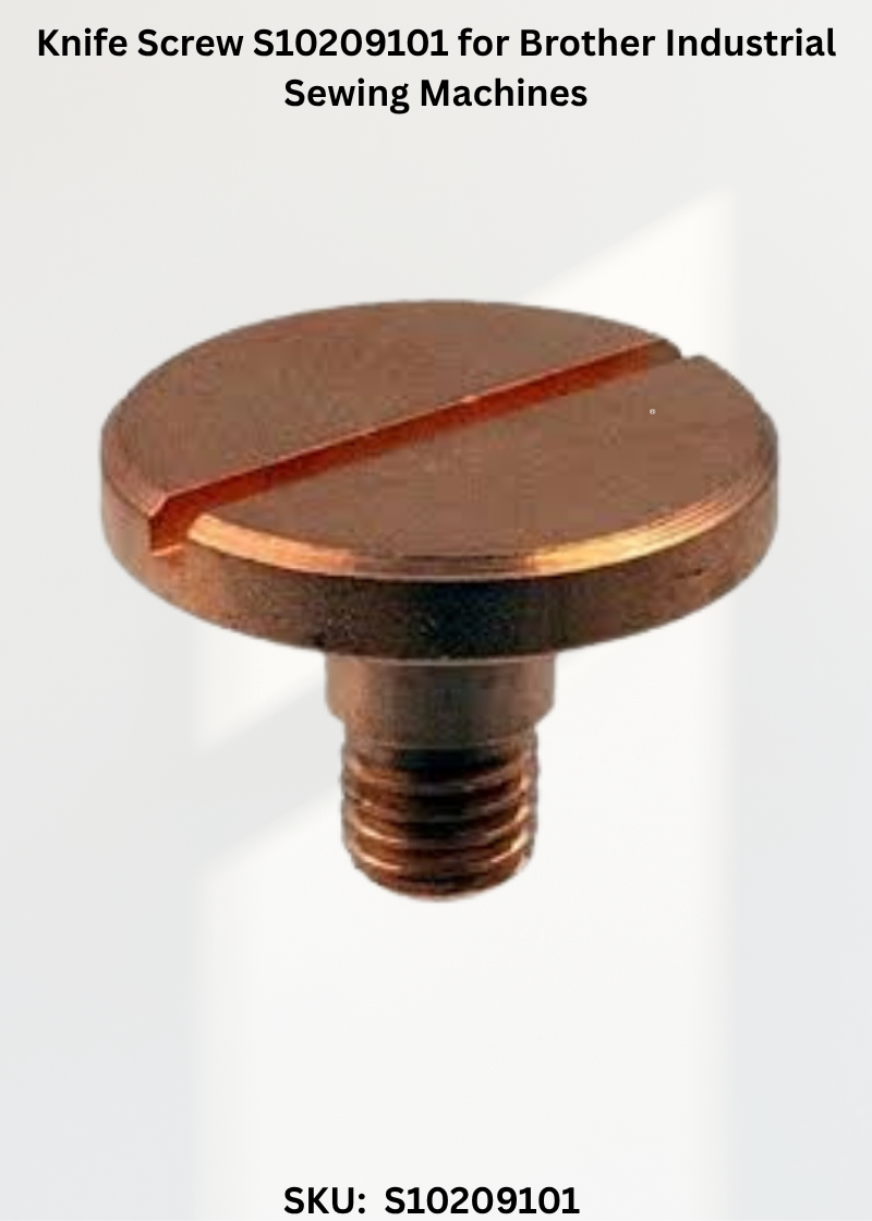 Knife Screw S10209101 for Brother Industrial Sewing Machines