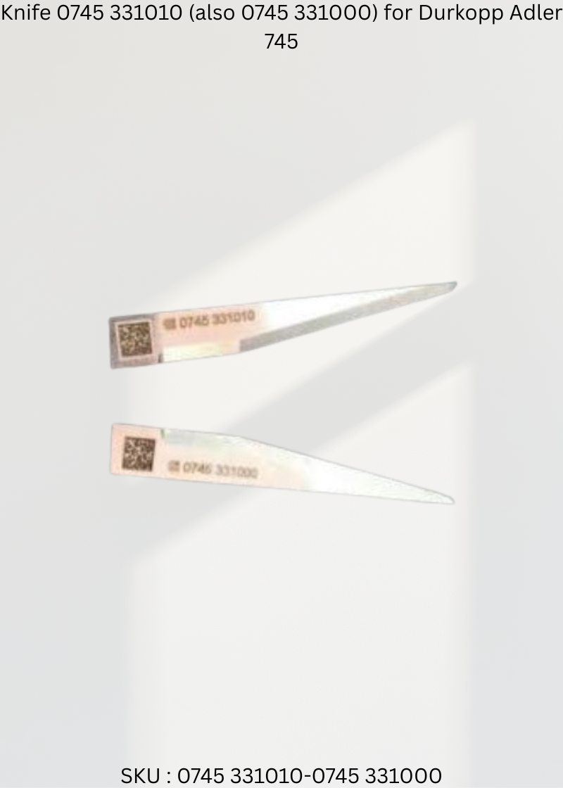 Knife 0745 331010 (also 0745 331000) for Durkopp Adler 745