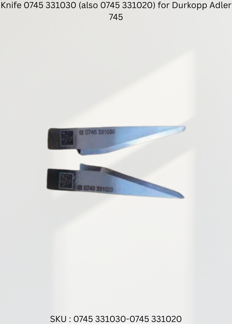 Knife 0745 331030 (also 0745 331020) for Durkopp Adler 745