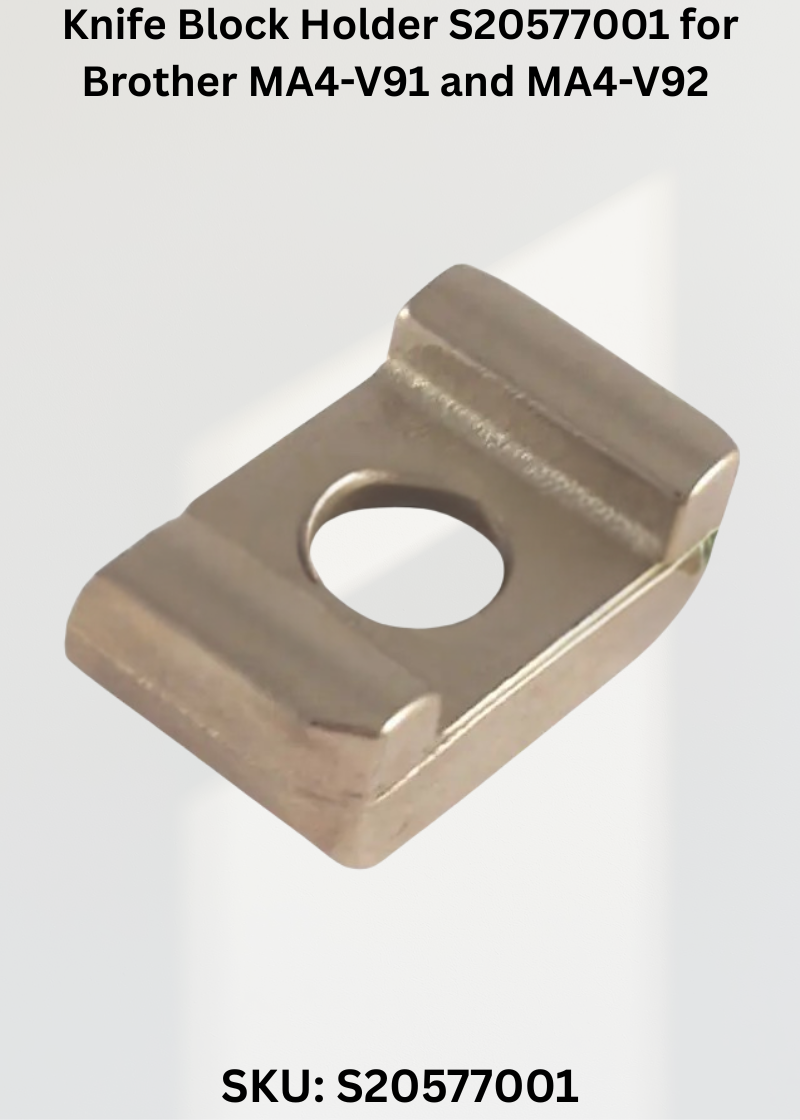 Replacement Knife Block Holder S20577001 for Brother EF4-V71 and Brother EF4-V72 Sewing Machines