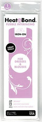 HeatNBond Lightweight Fusible Interfacing 20inx1yd