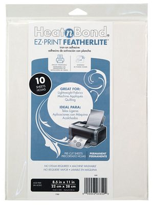 HeatnBond EZ FeatherLite 8.5 in x 11 in Sheets