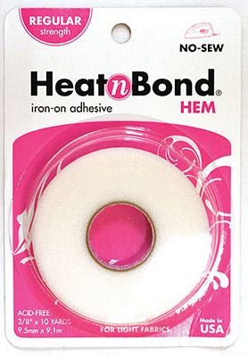 HeatNBond Regular Weight Hem 3/8 in x 10 yd Roll