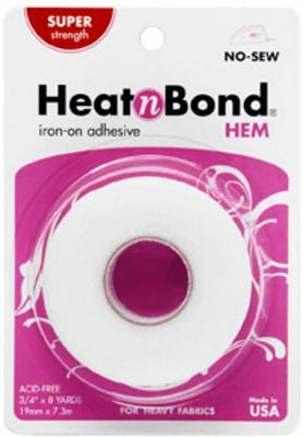 HeatNBond Super Weight Hem 3/4 in x 8 yard Roll