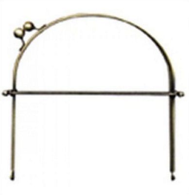 Quilt Plus 1800 Metal Frame Handle - Dark Silver