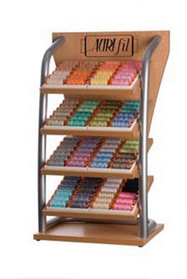 Aurifil 12wt Wool Preselected Vaso Table Display