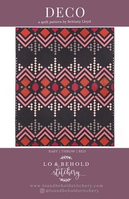Lo and Behold Stitchery Deco Pattern