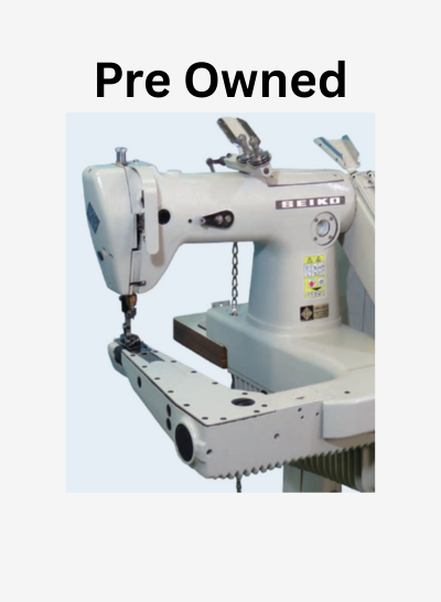 Used Seiko LDA-T26-1 | High Speed Feed-Off-The-Arm Double Chainstitch | Two Needle Heavy Duty