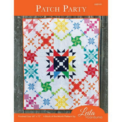 Leila Gardunia Design Patch Party Block of the Month