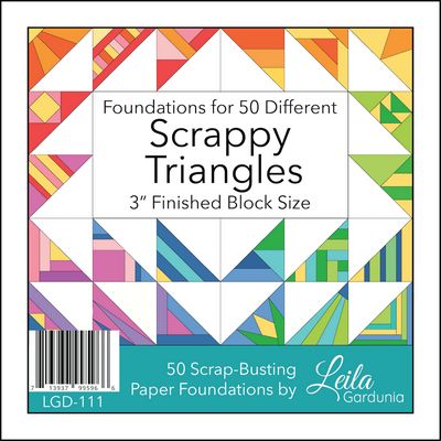 Leila Gardunia Design Scrappy Triangle Foundation Pad 3in