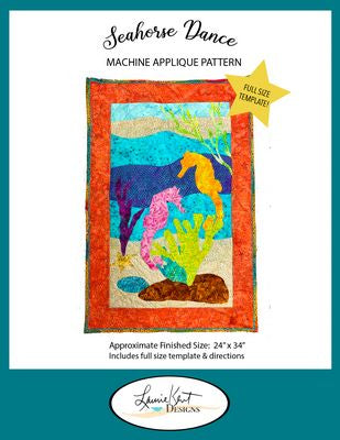 Laurie Kent Designs Seahorse Dance Applique Pattern