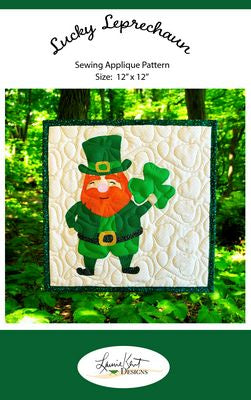 Laurie Kent Designs Lucky Leprechaun - Sewing Applique Pattern