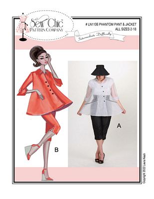 Sew Chic Patterns Phantom Pand and Jacket