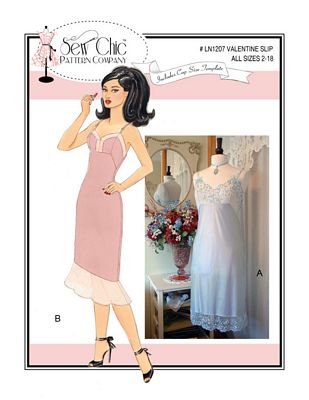 Sew Chic Patterns Valentine Slip