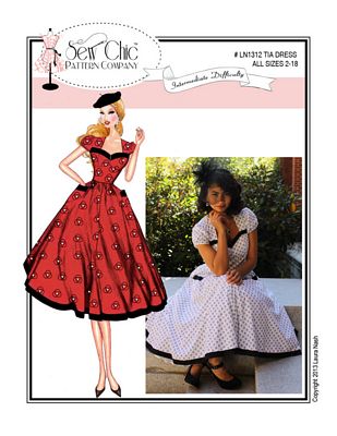 Sew Chic Patterns Tia Dress