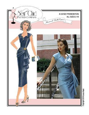Sew Chic Patterns Premonition Cocktail Dress