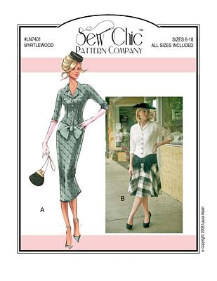 Sew Chic Patterns Myrtlewood Dress