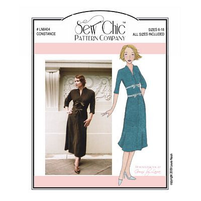 Sew Chic Patterns Constance Dress