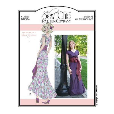 Sew Chic Patterns Fantasia Dress