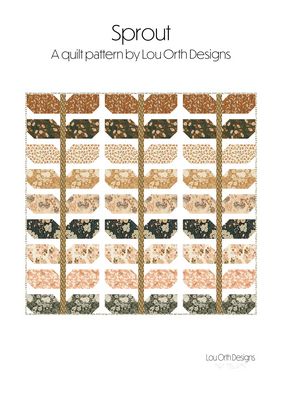 Lou Orth Designs Sprout quilt pattern