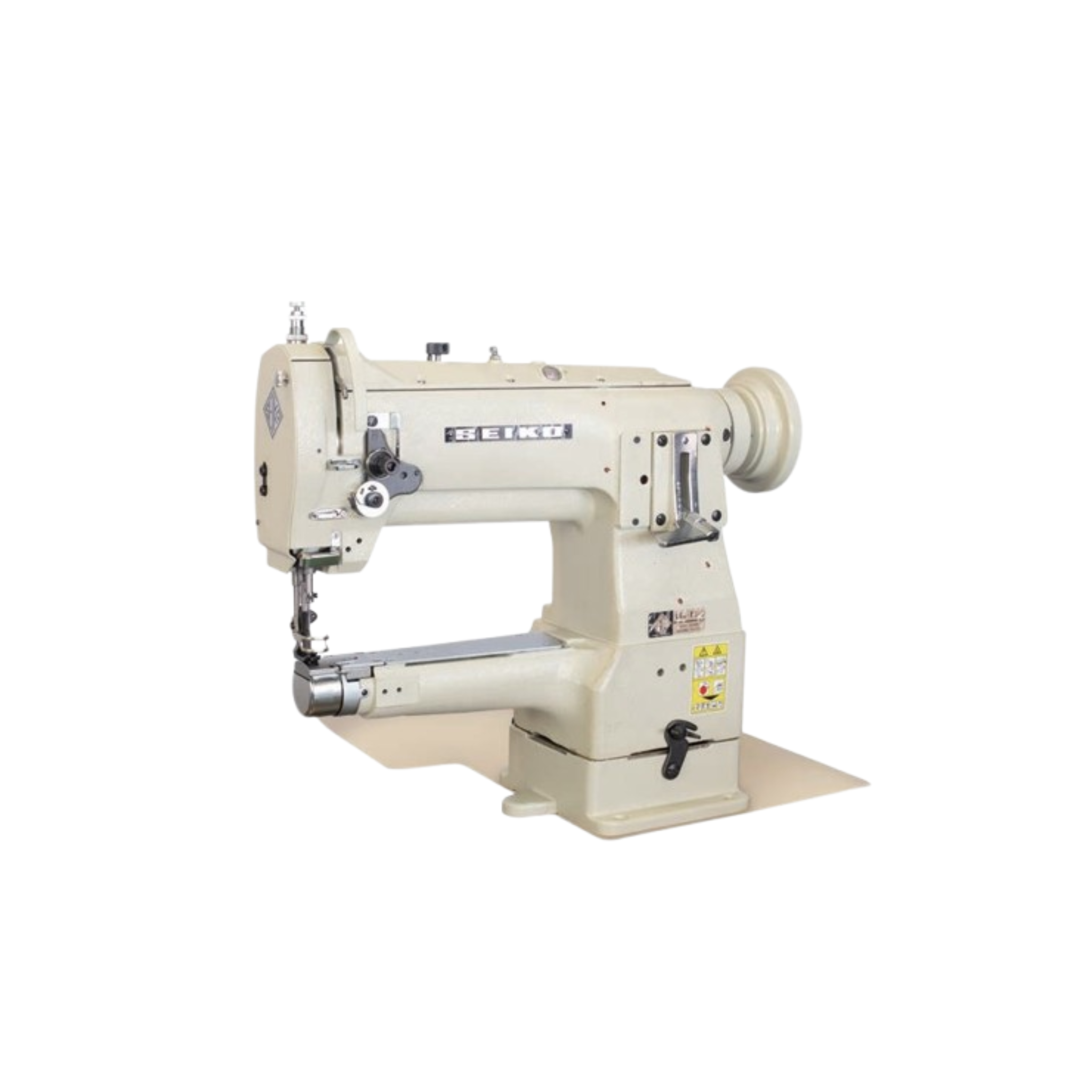 Seiko LSC Series Cylinder Bed - Single Needle, High Speed, Narrow Cylinder Bed, Horizontal Axis Hook, Compound Feed and Walking Foot, Reverse Stitch, Lockstitch Sewing Machines
