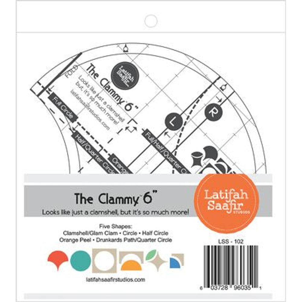 Latifah Saafir Studios The Clammy 6 Inch