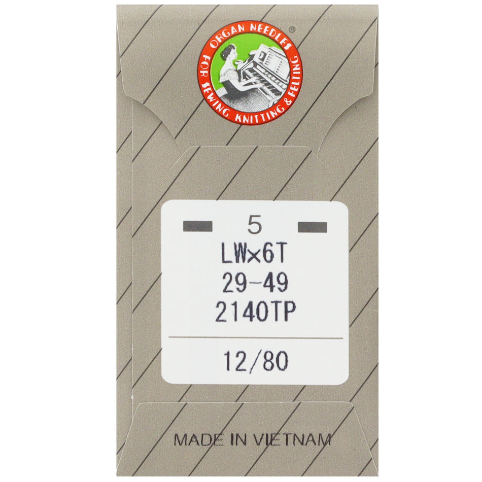 LWx6T Industrial Curved Needles (5pk), Organ