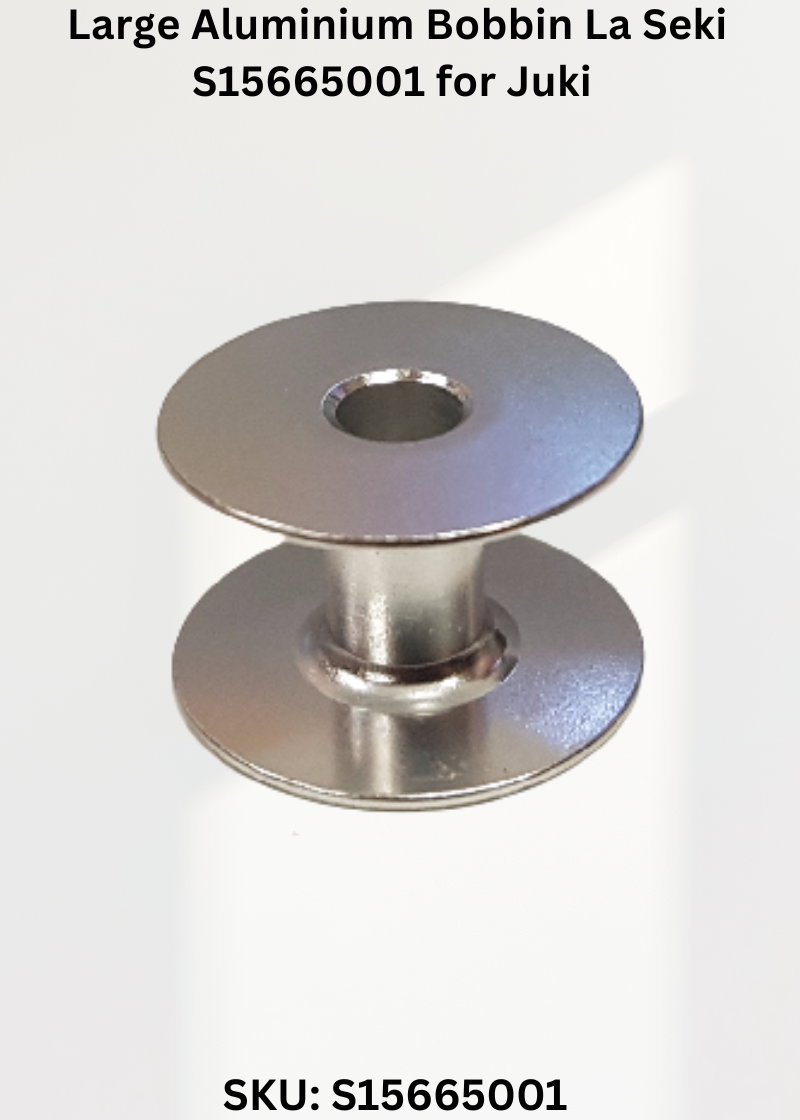 Large Aluminium Bobbin La Seki S15665001 for Juki Industrial Sewing Machines