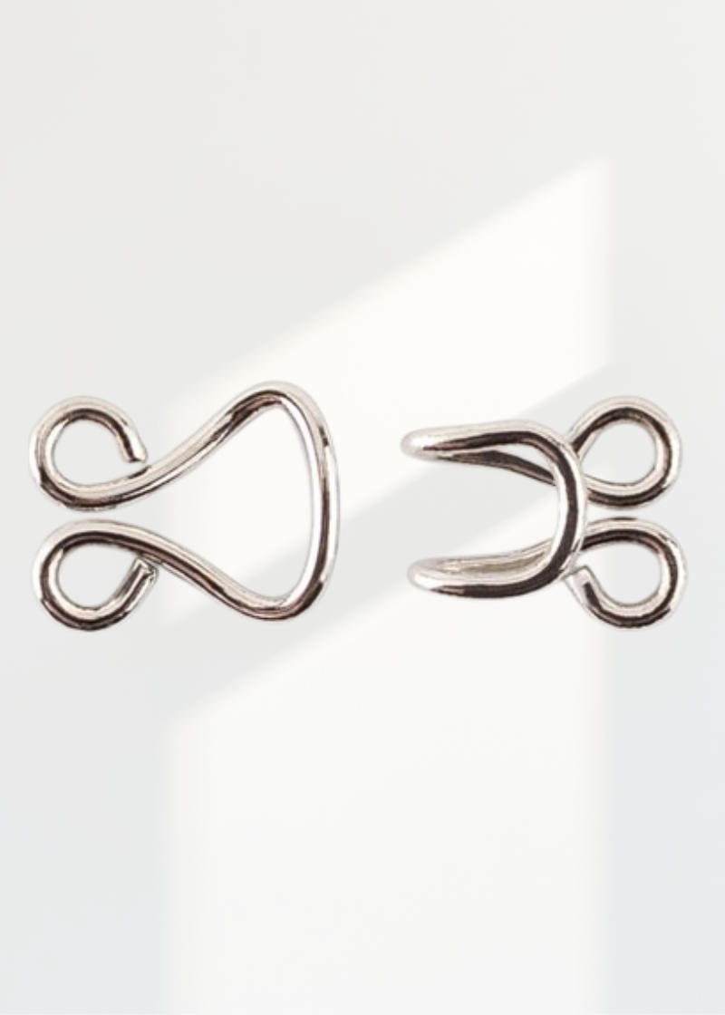 Large Hook & Eye Closures For Coats - 1/2"
