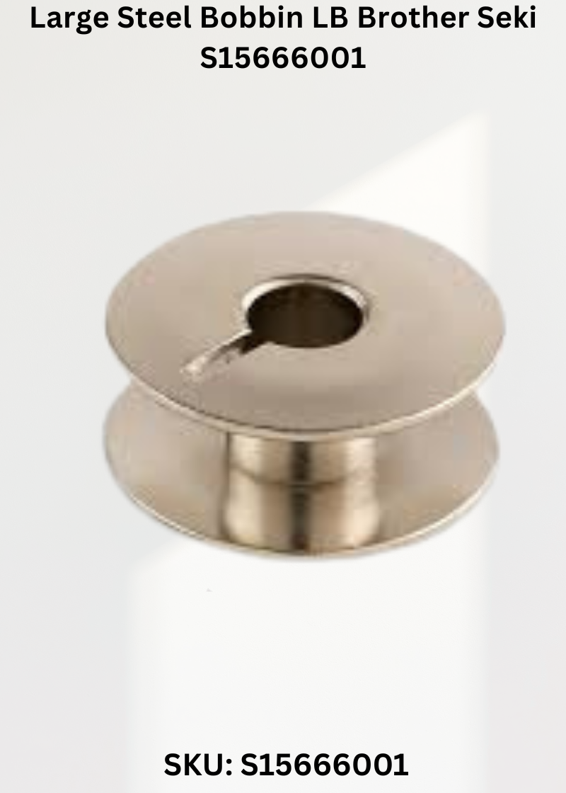 Large Steel Bobbin LB Brother Seki S15666001