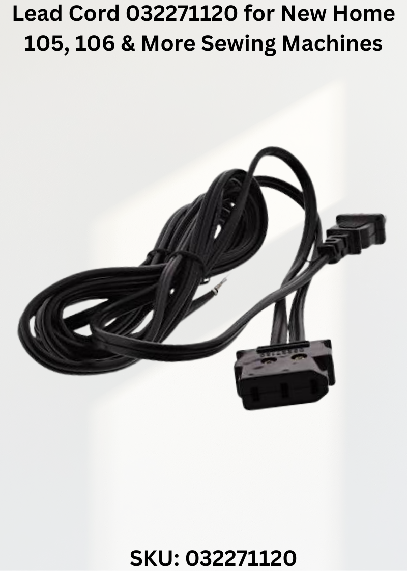 Lead Cord 032271120 — Fits New Home 105, 106, 108, 1506 & more
