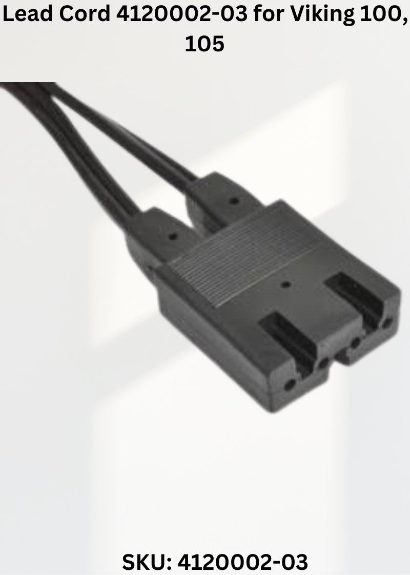 Lead Cord 4120002-03 — Fits Viking 100, 105, 120, 150 & more