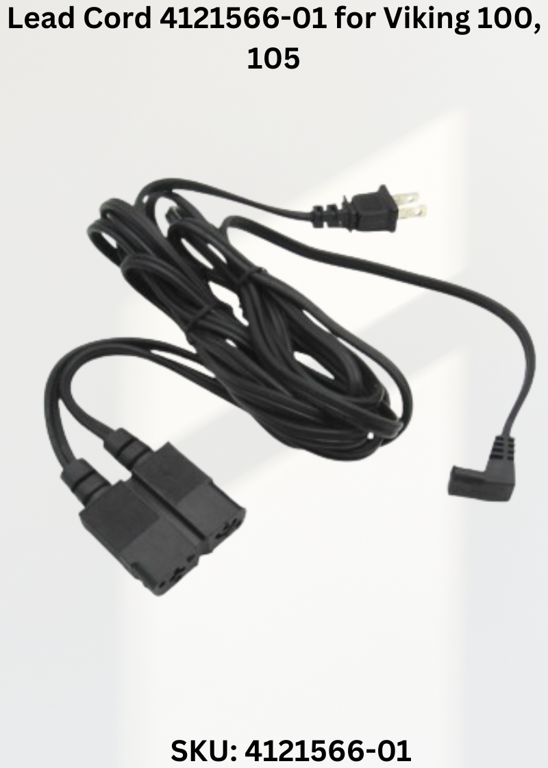Lead Cord 4121566-01 — Fits Viking 100, 105, 120, 150 & more