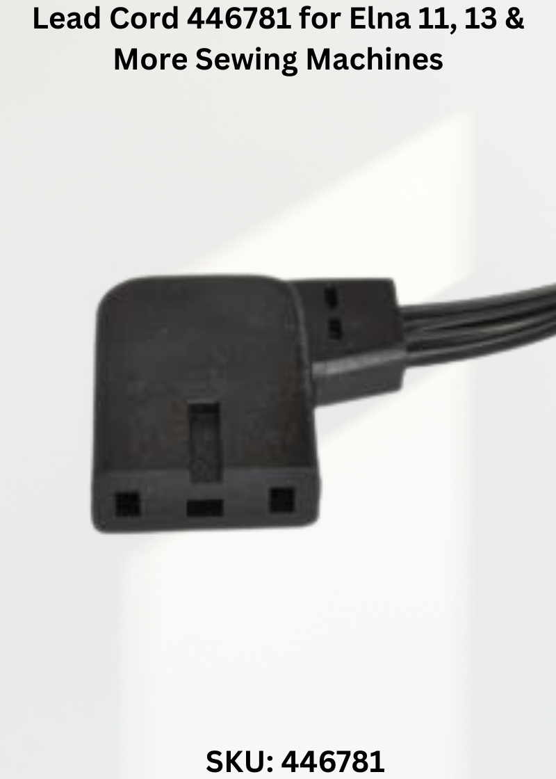 Lead Cord 446781 — Fits Elna 11, 13, 14, 21 & more