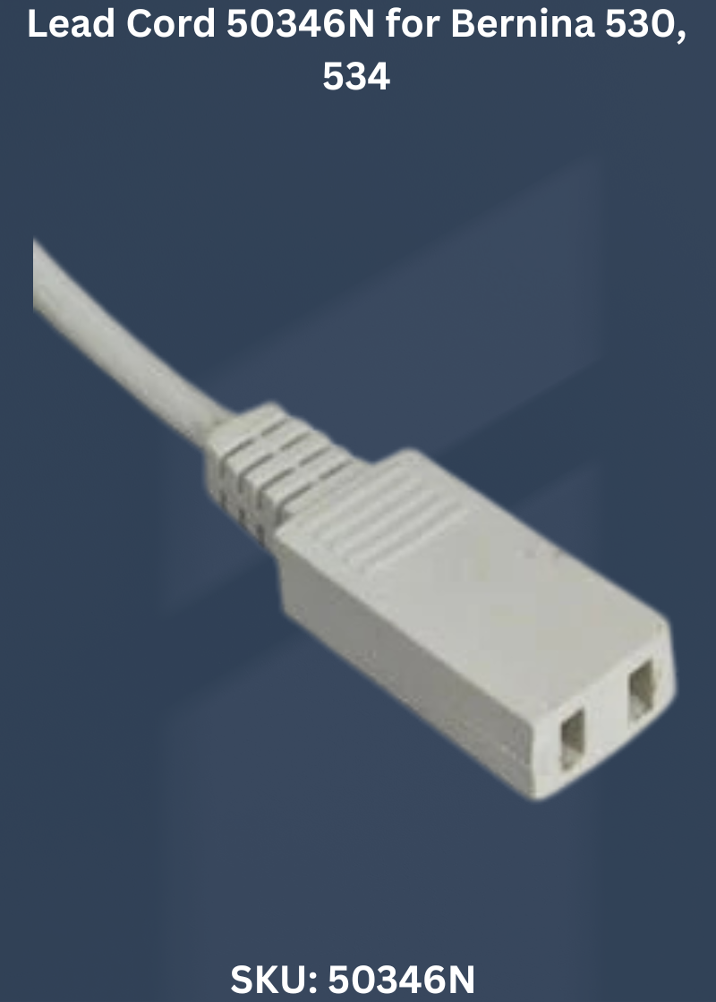 Lead Cord 50346N — Fits Pfaff 230, 260, 332, 362 & more