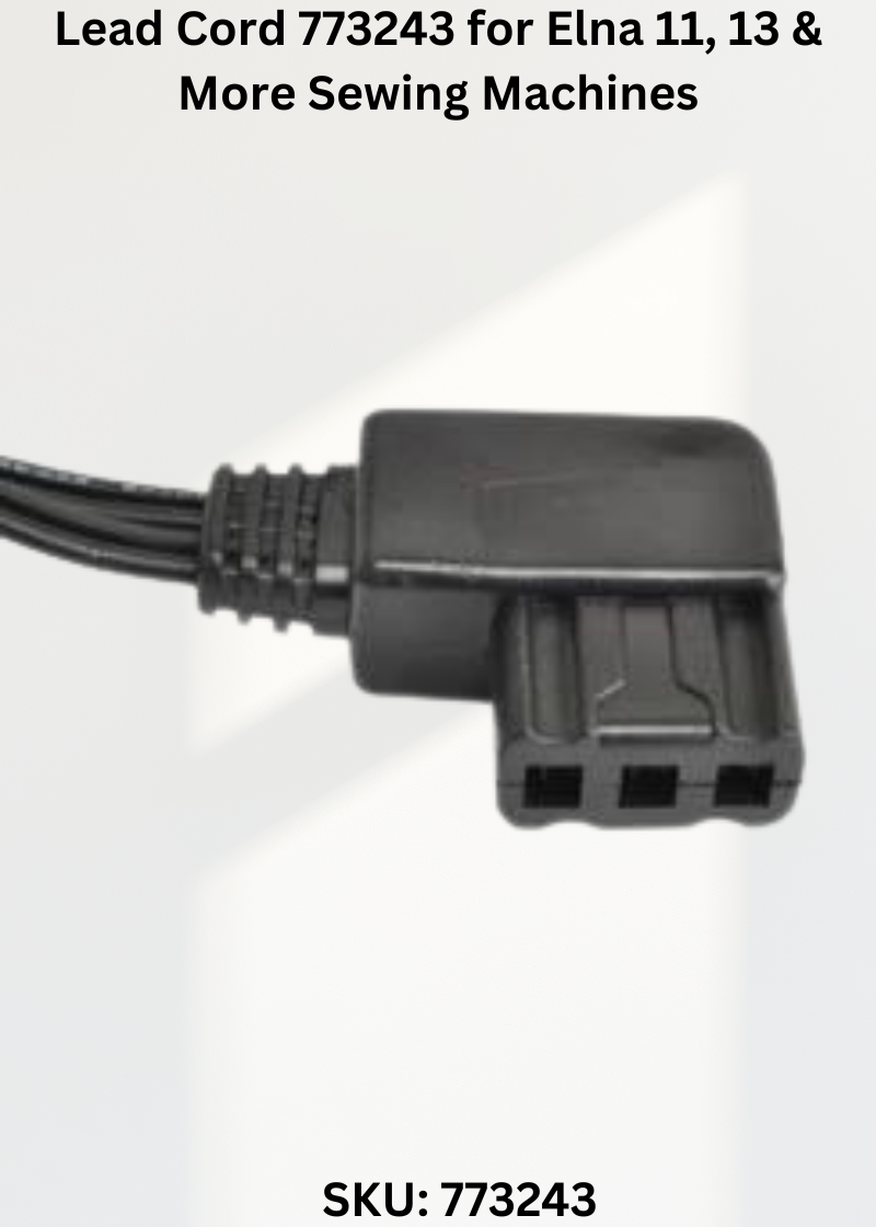Lead Cord 773243 — Fits Elna 11, 13, 21, 23 & more