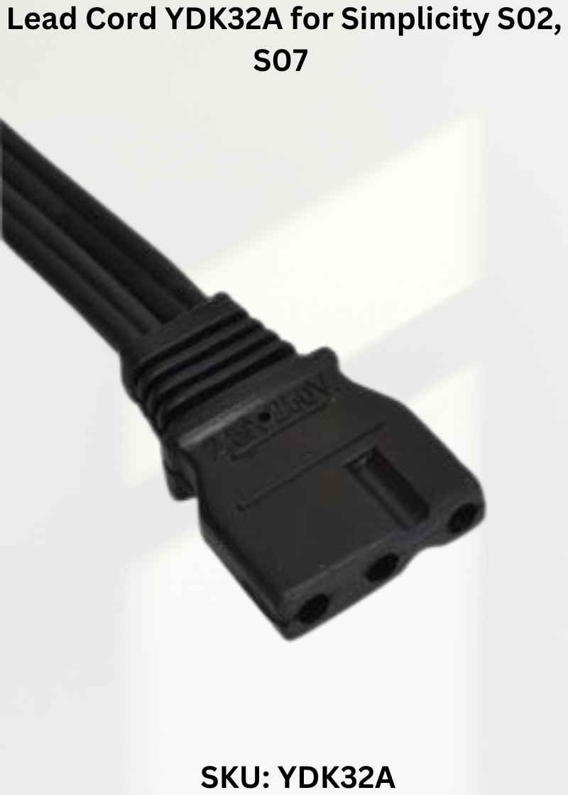 Lead Cord YDK32A — Fits Simplicity BL101, BL3-318, BL3-407, BL3-408 & more