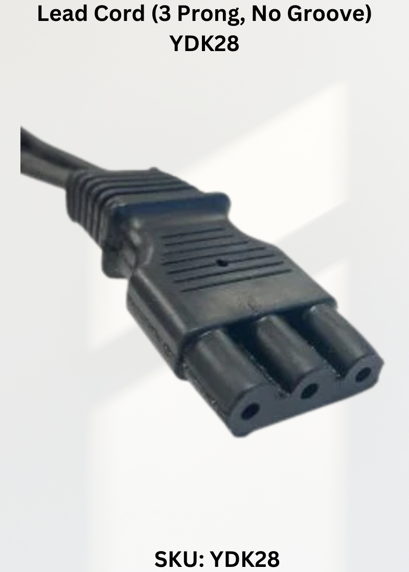 Lead Cord YDK28 — Fits Riccar 2600, 500, 500FA, 555FA & more