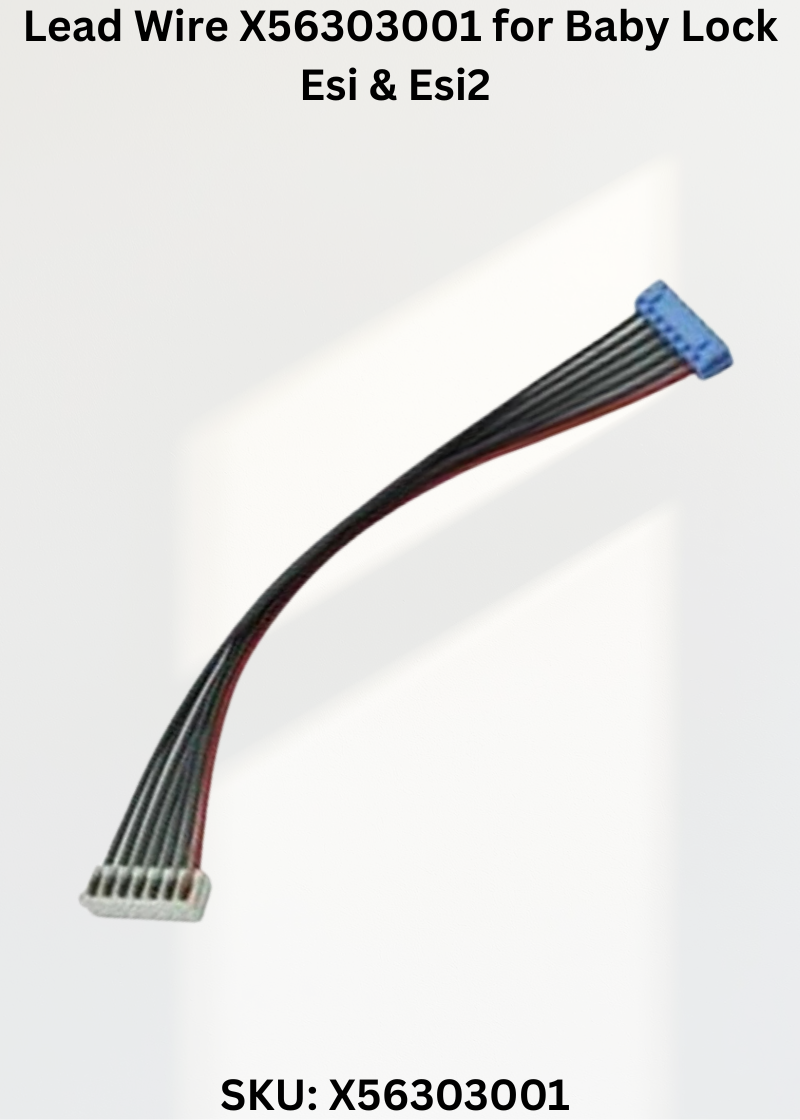 Lead Wire X56303001 — Fits Baby Lock ESI2 & more