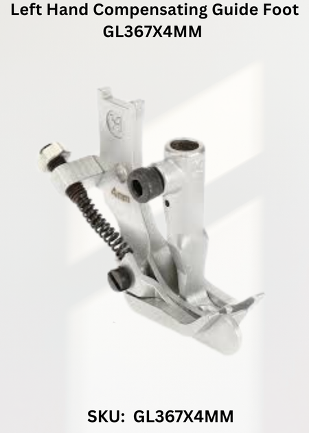 Left Hand Compensating Guide Foot GL367X4MM for Juki LU-2212N-7 Sewing Machine