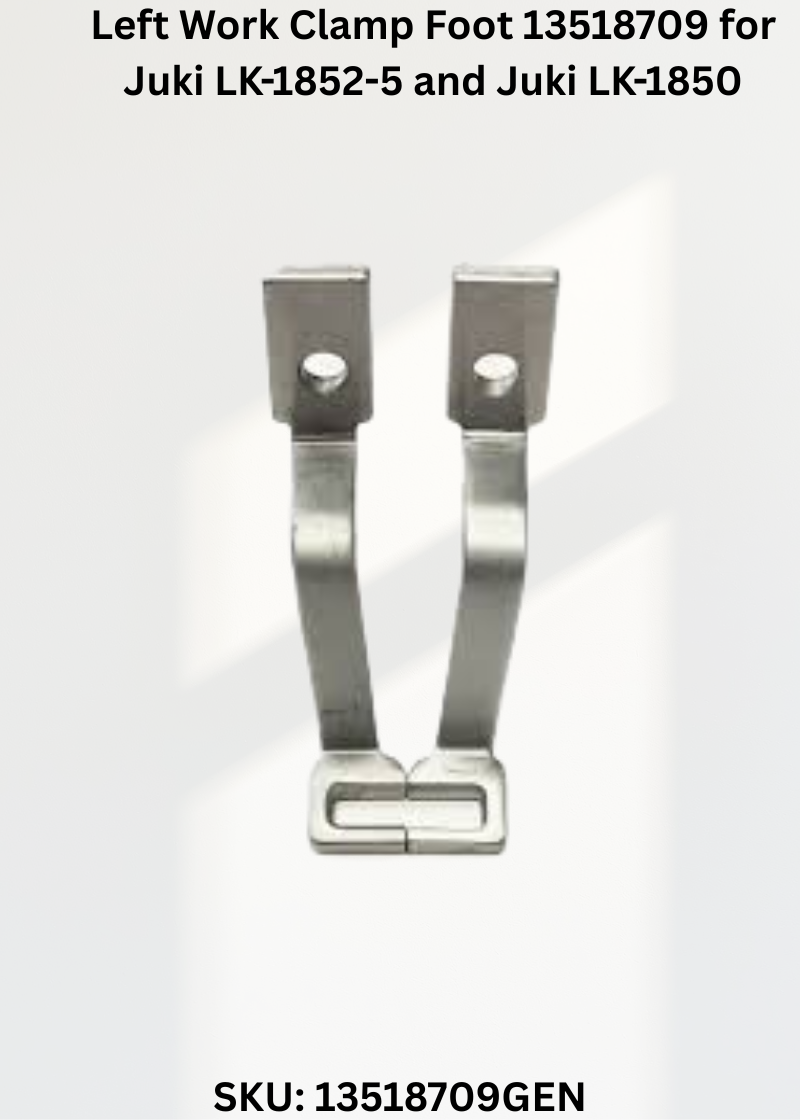 Work Clamp Foot Left 13518709 Juki LK-1900S-SS