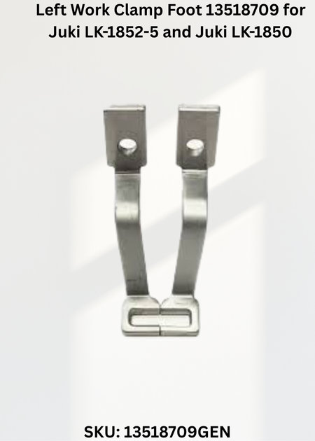 Work Clamp Foot Left 13518709 Juki LK-1900S-SS