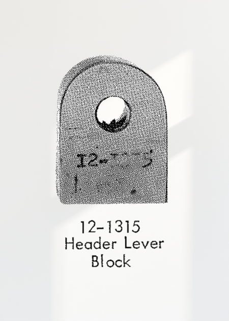 Lever Black for Smyth - Universal 12-1315