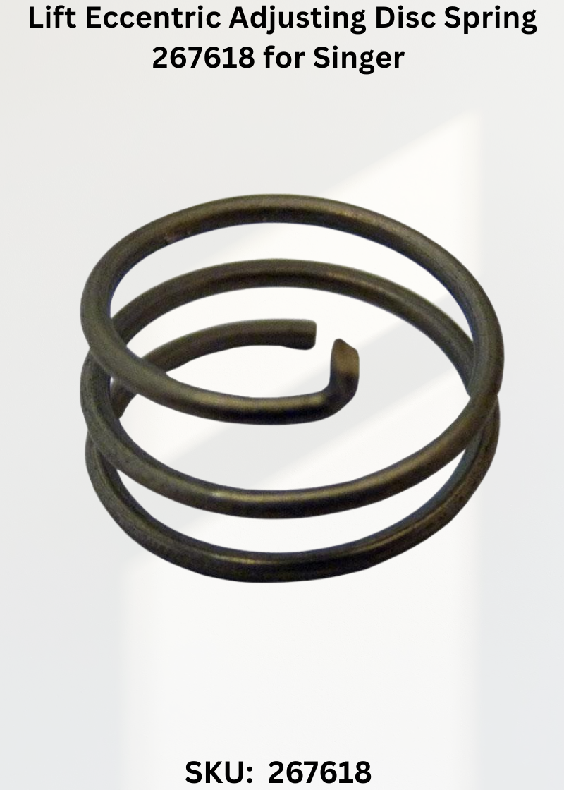 Lift Eccentric Adjusting Disc Spring 267618 for Singer 300UX5 Tape Edge Sewing Machine